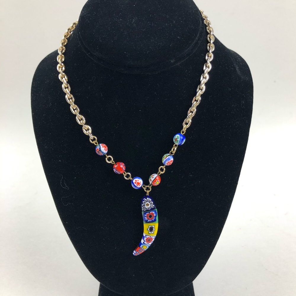 Murano Milifiori Bead Necklace